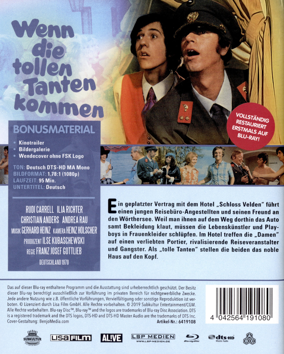 Wenn die tollen Tanten kommen (blu-ray)