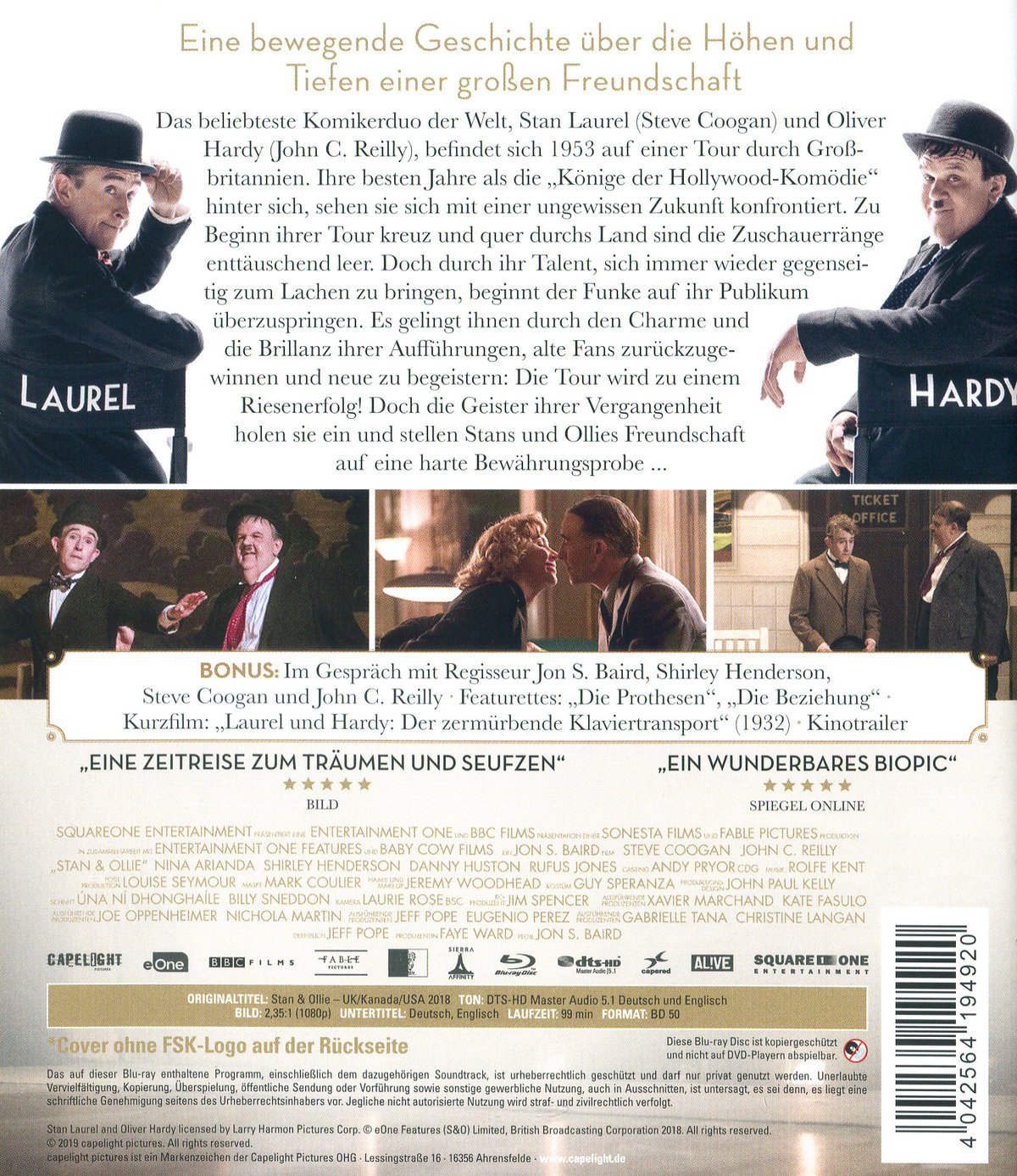 Stan & Ollie (blu-ray)