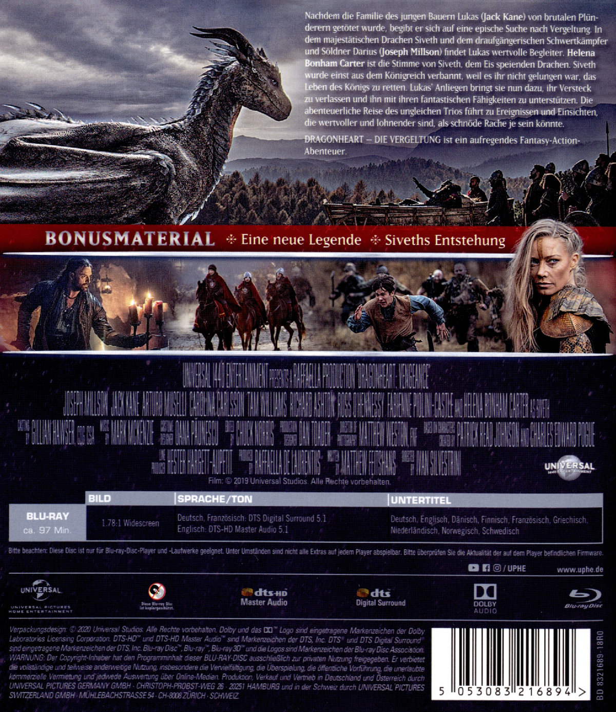 Dragonheart - Die Vergeltung (blu-ray)