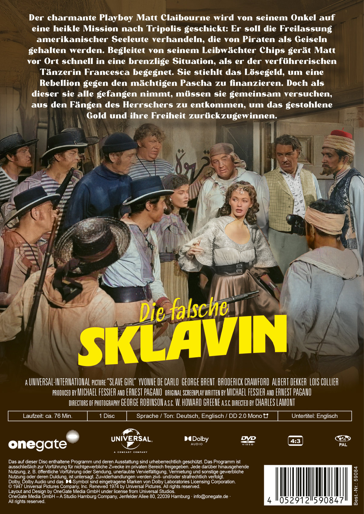 Die falsche Sklavin  (DVD)