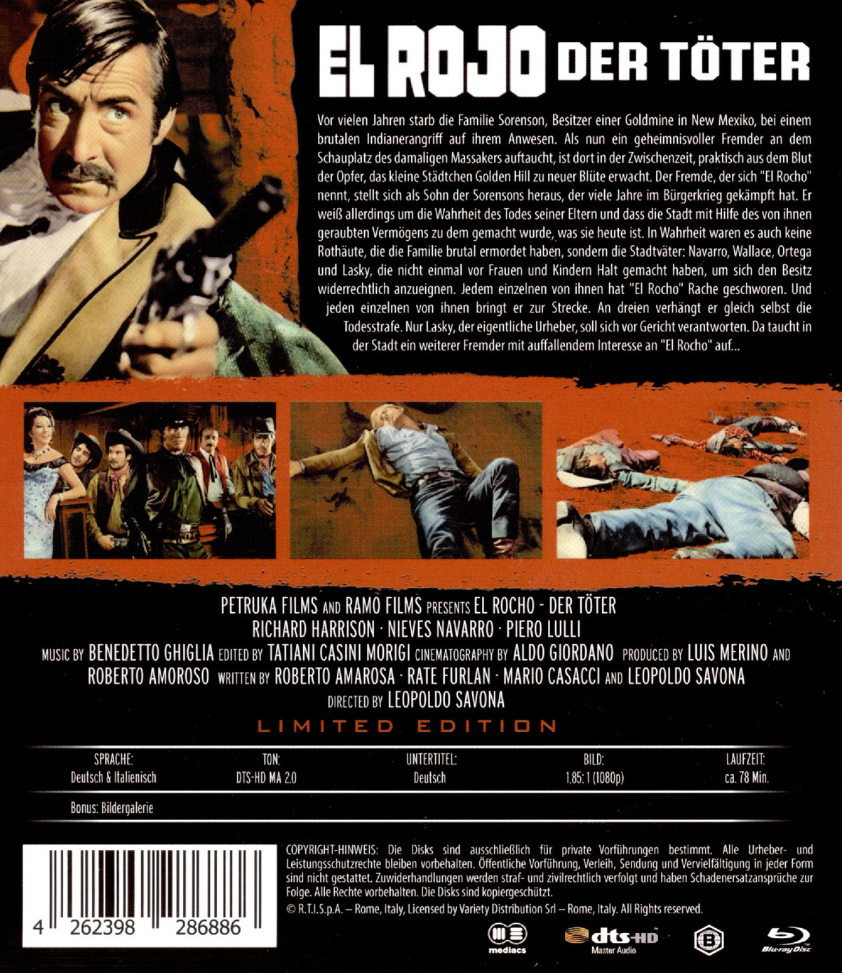 El Rojo - Der Töter (blu-ray)