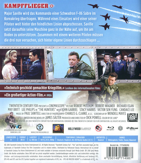 Kampfflieger - The Hunters (blu-ray)