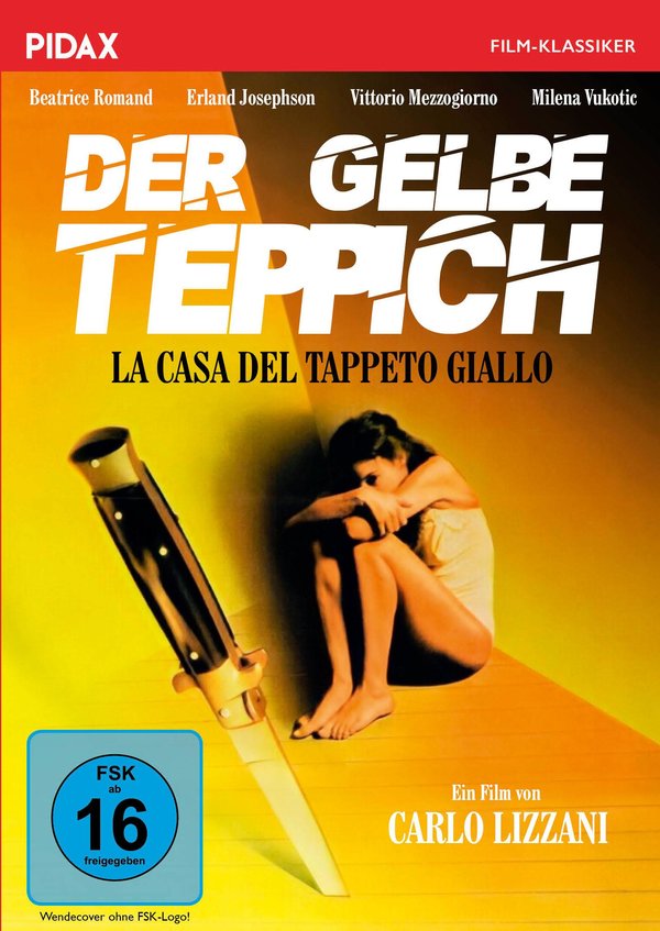 Der gelbe Teppich (La casa del tappeto giallo) / Spannender Gruselkrimi vom Autor von "Das Geheimnis des gelben Grabes" (Pidax Film-Klassiker)  (DVD)