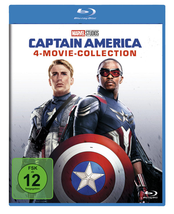 Captain America - 4-Movie-Collection  [4 BRs]  (Blu-ray Disc)