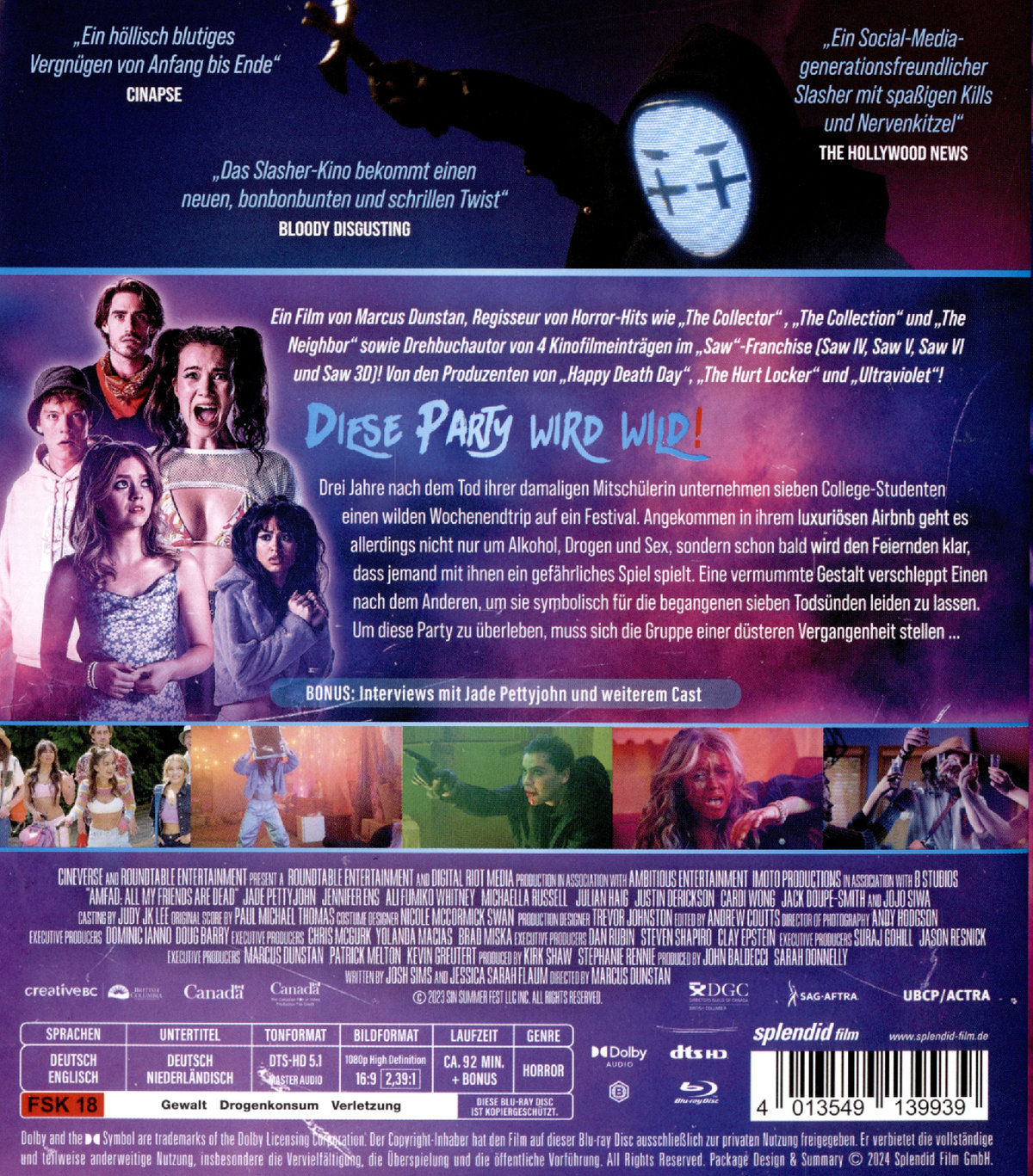 All My Friends Are Dead  (Blu-ray Disc)