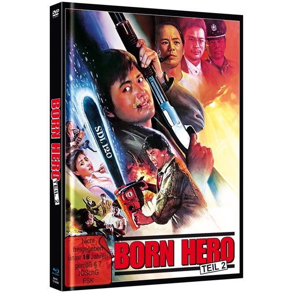 Born Hero 2 - Uncut Mediabook Edition (DVD+blu-ray) (A)