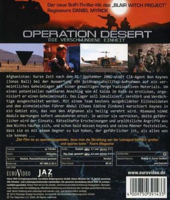 Operation Desert - Die verschwundene Einheit (blu-ray)