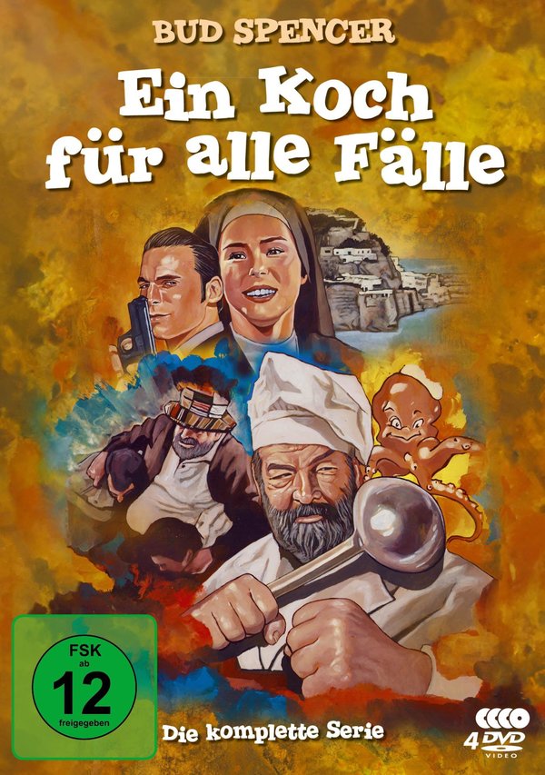 Bud Spencer – Die Fälle des Kochs - Die komplette Serie (Alle 12 Folgen) (Fernsehjuwelen)  [3 DVDs]  (DVD)