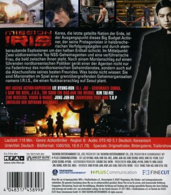 Mission IRIS (blu-ray)