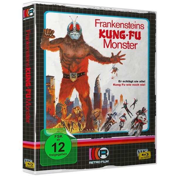 Frankensteins Kung-Fu Monster - Cover B - Limited Edition  (Blu-ray Disc)