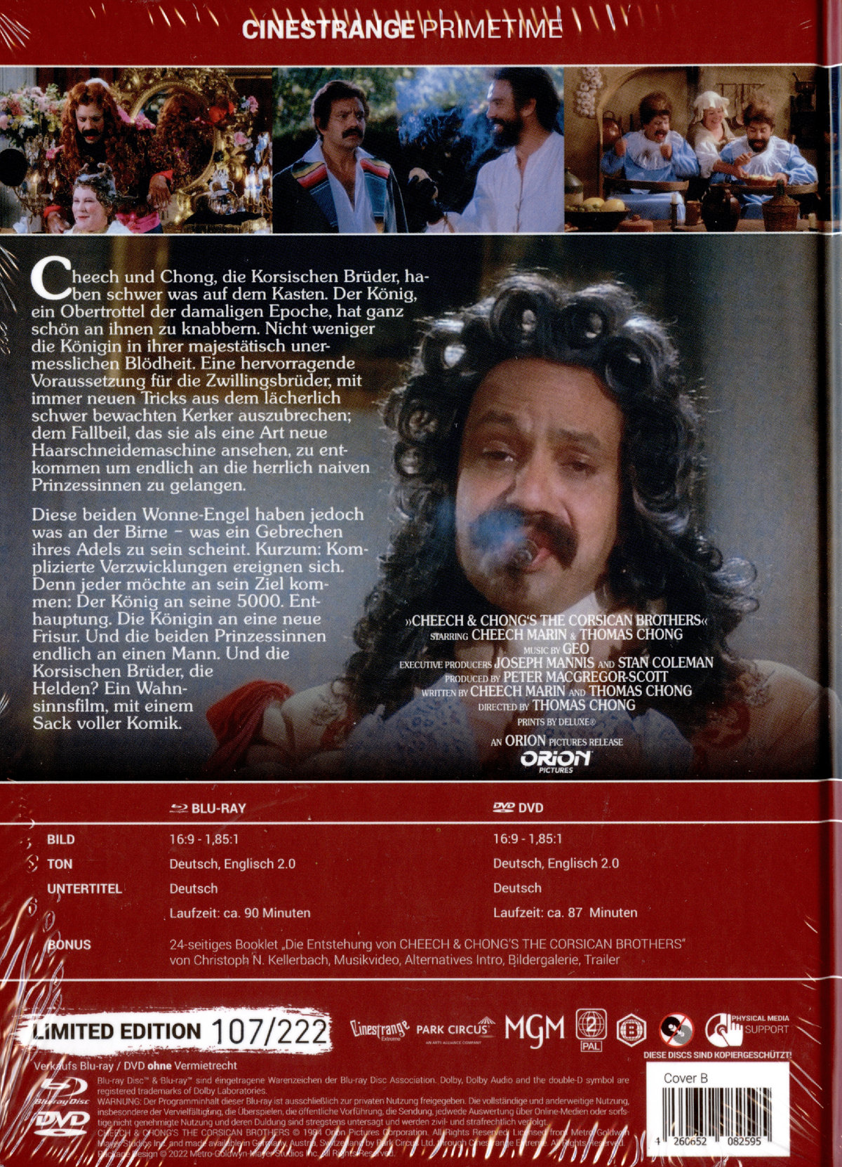 Cheech & Chong - Weit und breit kein Rauch in Sicht - Uncut Mediabook Edition (DVD+blu-ray) (B)