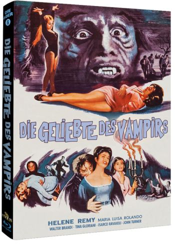 Geliebte des Vampirs, Die - Uncut Mediabook Edition  (blu-ray) (B)