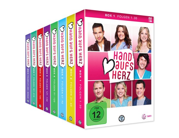 Hand aufs Herz LTD. - Gesamtset  [24 DVDs]  (DVD)
