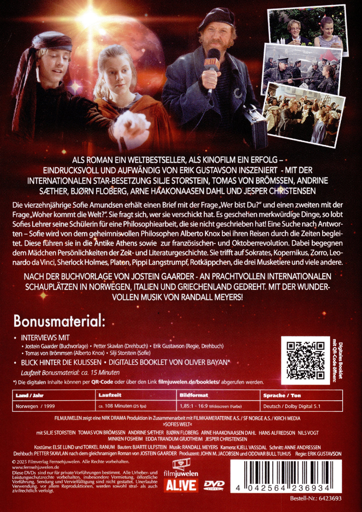 Sofies Welt - Der Kinofilm (Neuauflage)  (DVD)