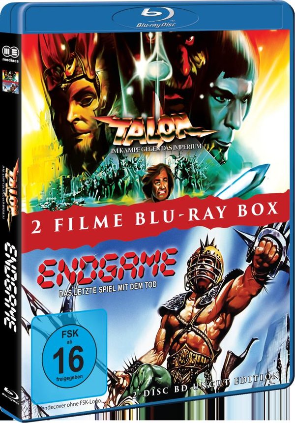 ENDGAME - Das letzte Spiel mit dem Tod  + TALON - IM KAMPF GEGEN DAS IMPERIUM - 2 Disc Uncut Action BD Box  [2 BRs]  (Blu-ray Disc)