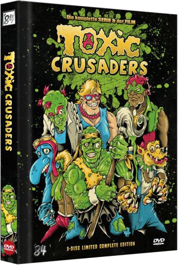 Toxic Crusaders - Die giftigen Kreuzritter - Uncut Mediabook Edition