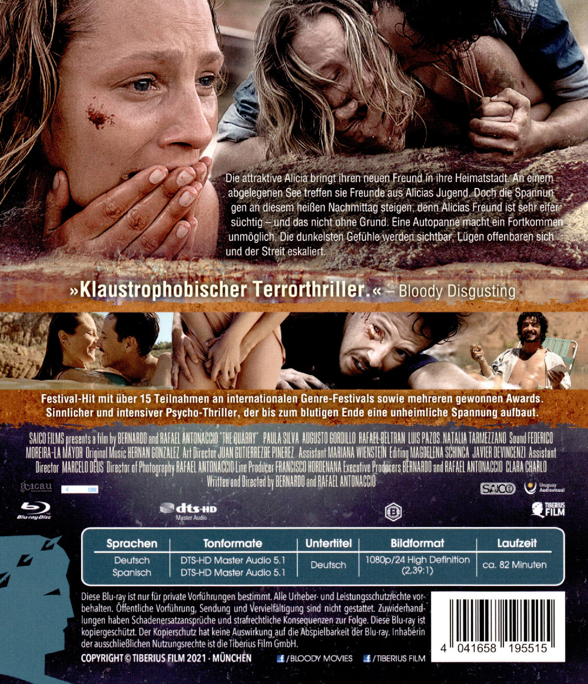 Unsichtbare Bedrohung - In the Quarry (blu-ray)