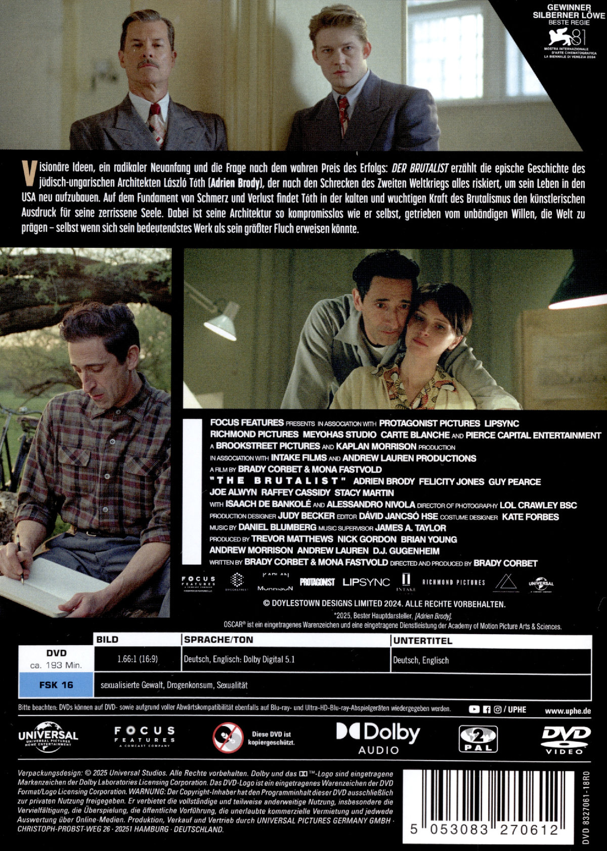 Der Brutalist  (DVD)