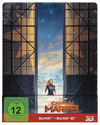 Captain Marvel 3D - Limited Steelbook Edition  (3D blu-ray)