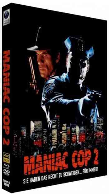 Maniac Cop 2 - Uncut Mediabook Edition (4K Ultra HD+blu-ray+DVD) (A)