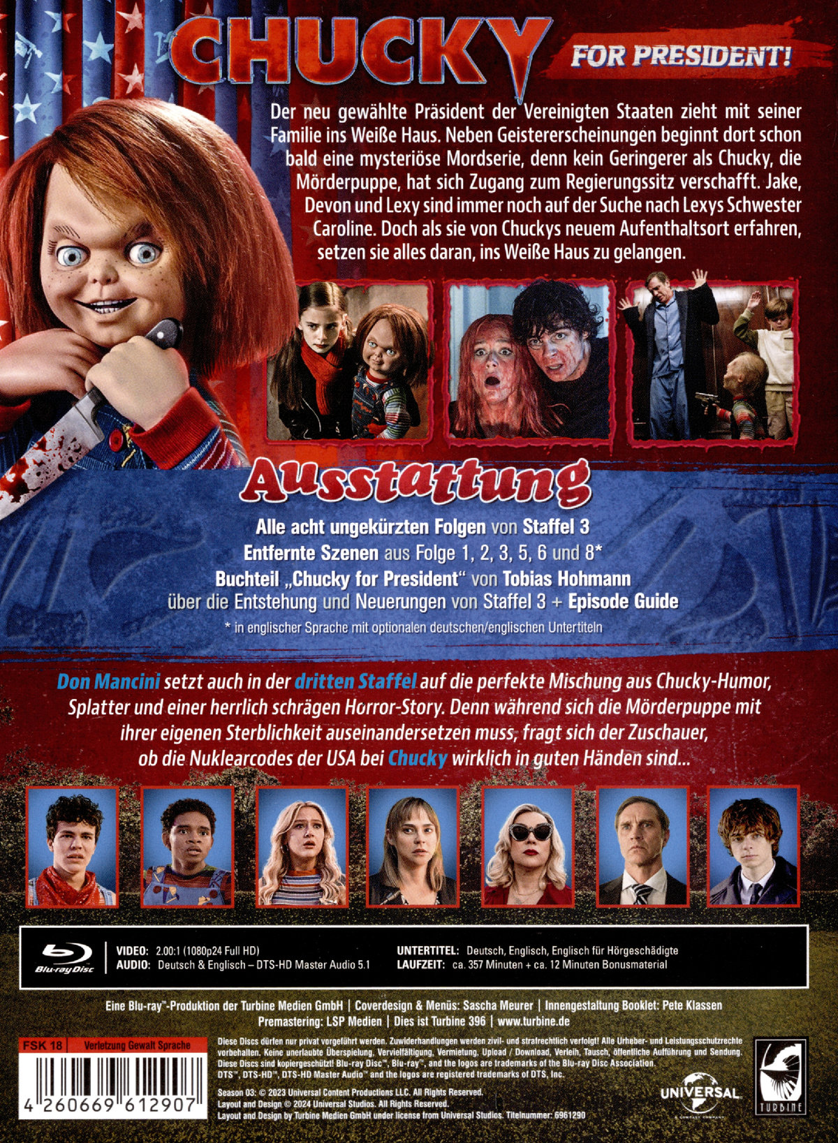 Chucky - Season 3 - Uncut Mediabook Edition  (blu-ray) (A)