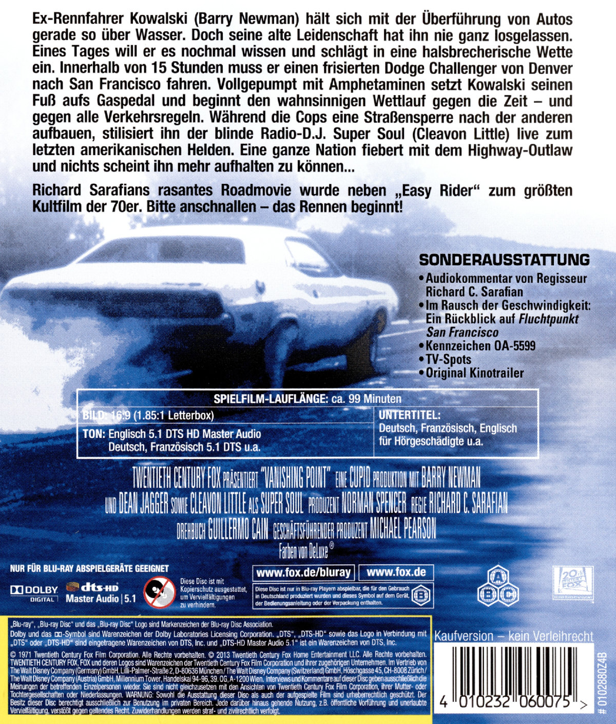 Fluchtpunkt San Francisco (blu-ray)