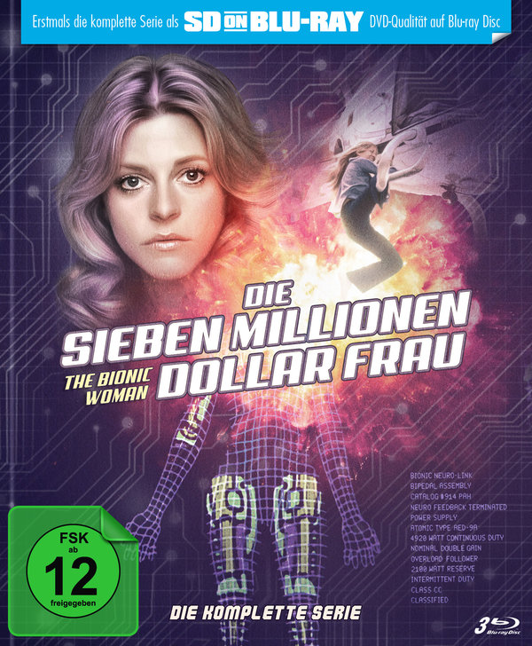 Sieben Millionen Dollar Frau, Die - Die komplette Serie - Limited Mediabook (blu-ray)