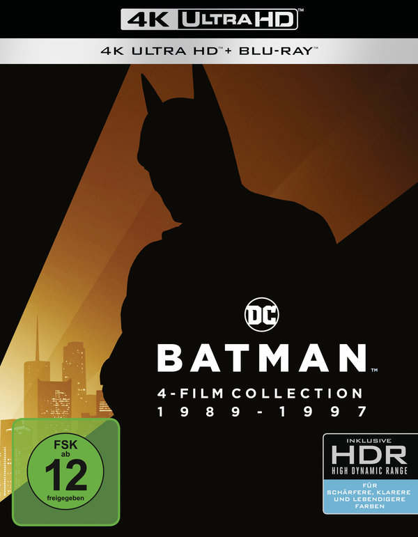 Batman 1-4 (4K Ultra HD)
