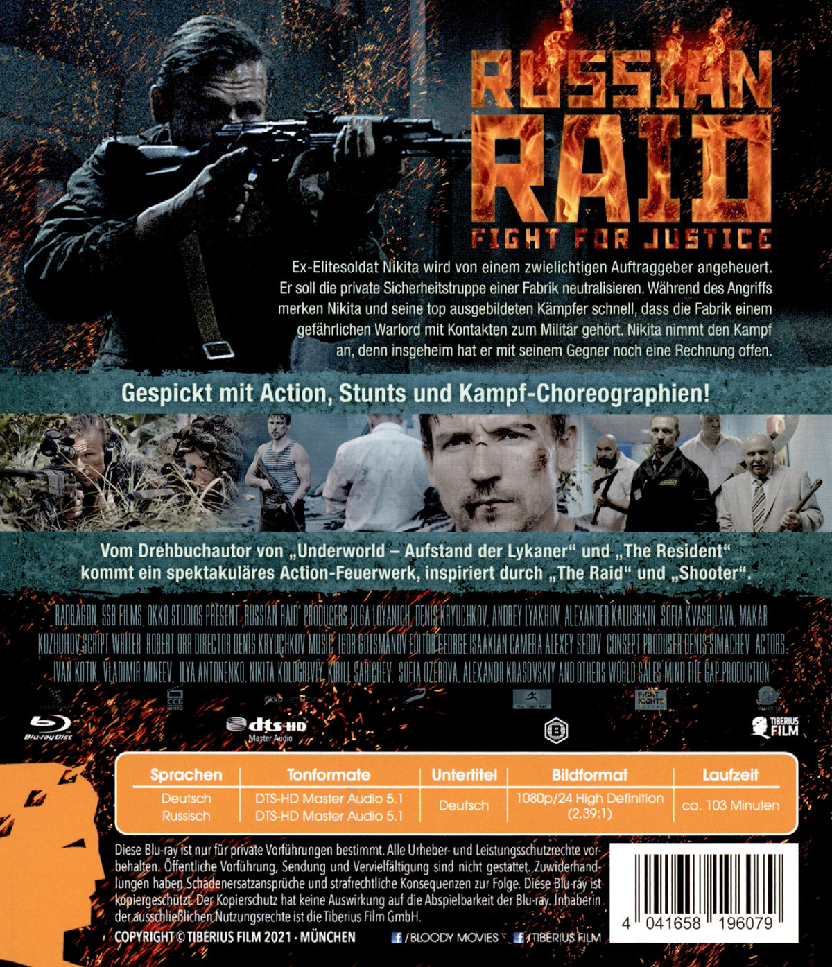 Russian Raid - Fight for Justice (blu-ray)