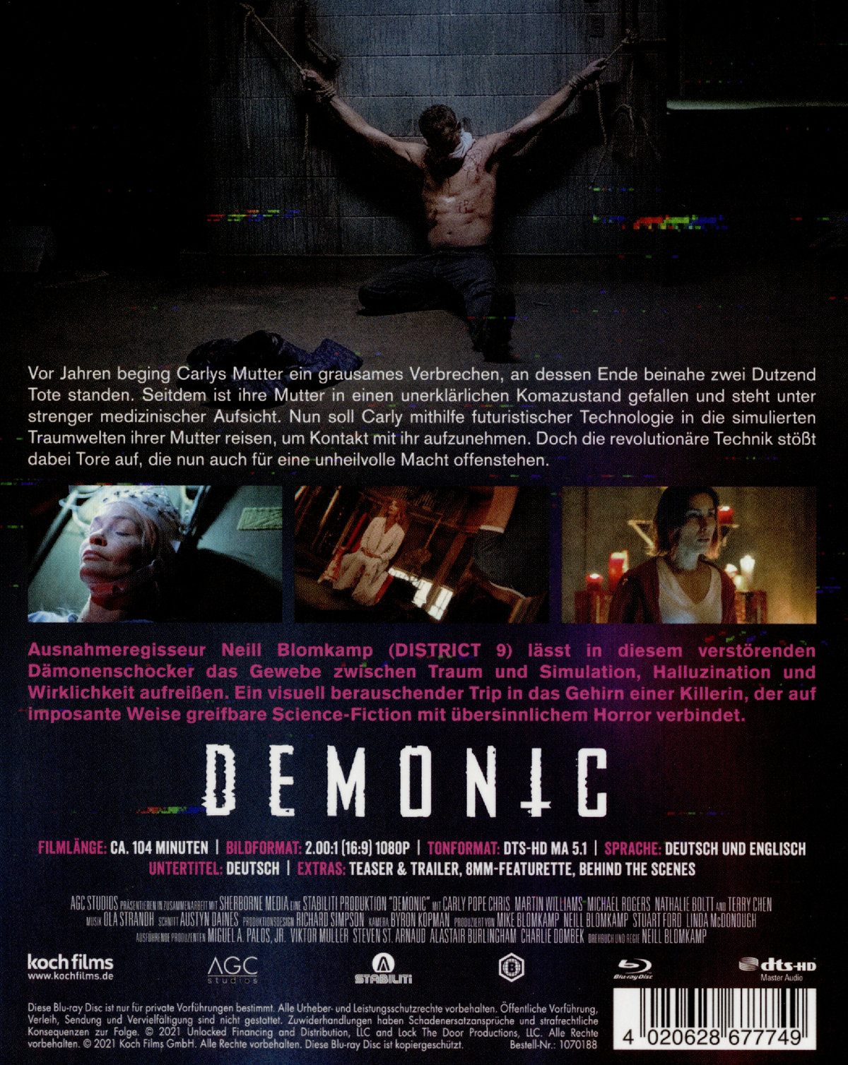 Demonic - Uncut Edition (blu-ray)