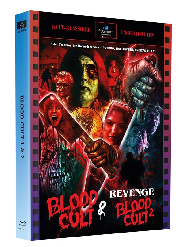 Blood Cult 1+2 - Uncut Mediabook Edition  (blu-ray) (A)