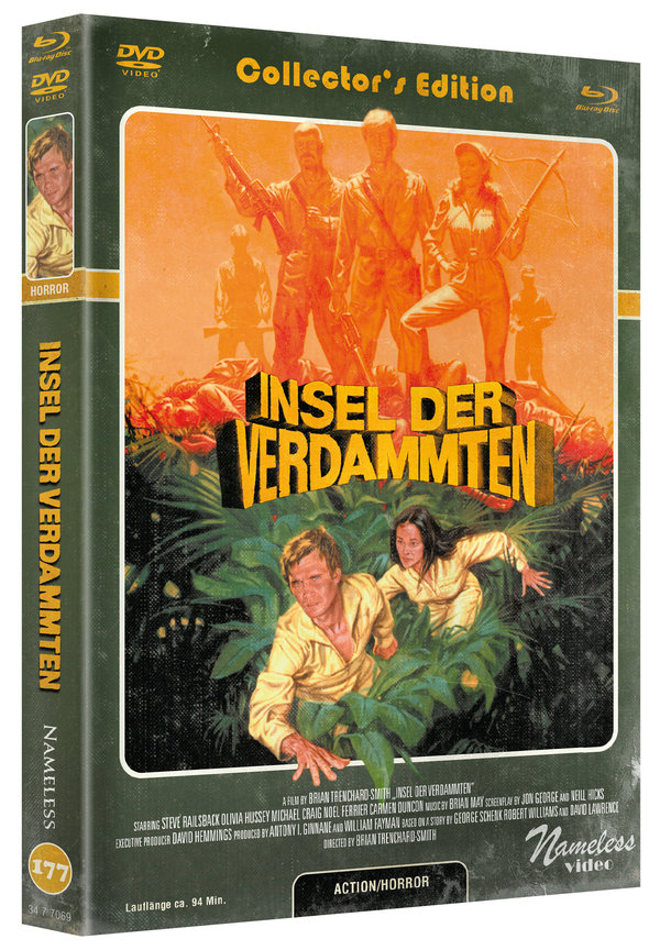 Insel der Verdammten - Uncut Mediabook Edition  (DVD+blu-ray) (C)