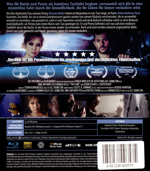 The Fare - Fahrt durch die Unendlichkeit  (Blu-ray Disc)