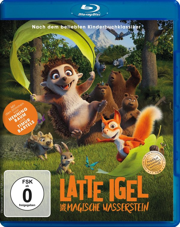 Latte Igel und der magische Wasserstein  (Blu-ray Disc)