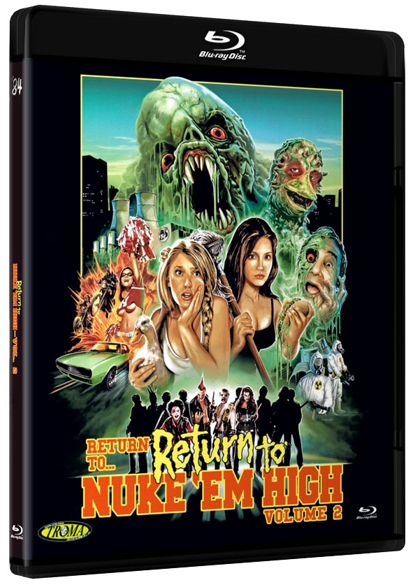 Return To Nuke Em High Vol. 2 - Uncut Edition  (blu-ray)