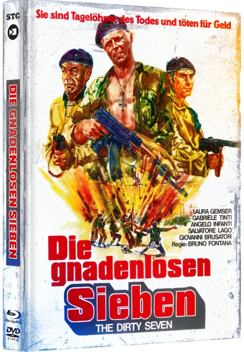 Die gnadenlosen Sieben - Uncut Mediabook Edition  (DVD+blu-ray) (A)