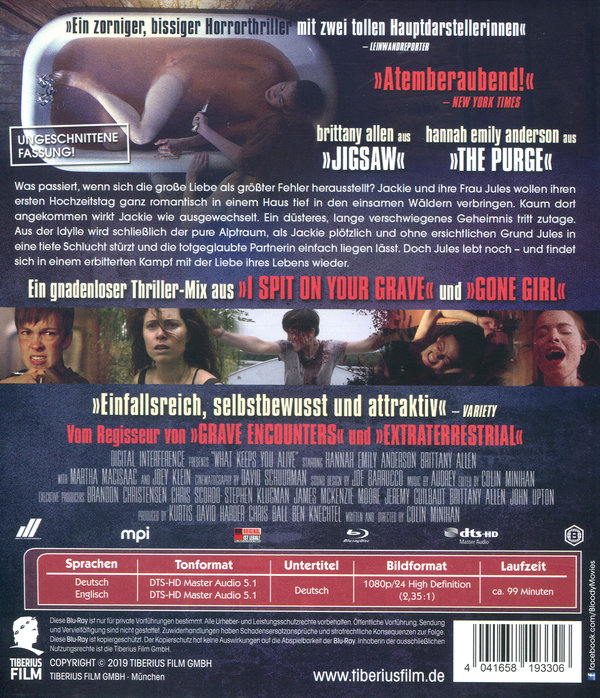 What Keeps You Alive (blu-ray)