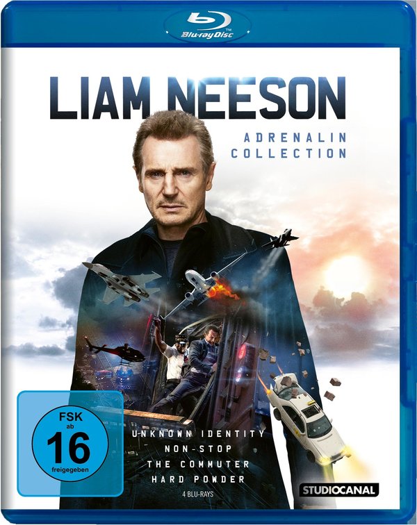 Liam Neeson Adrenalin Collection (blu-ray)