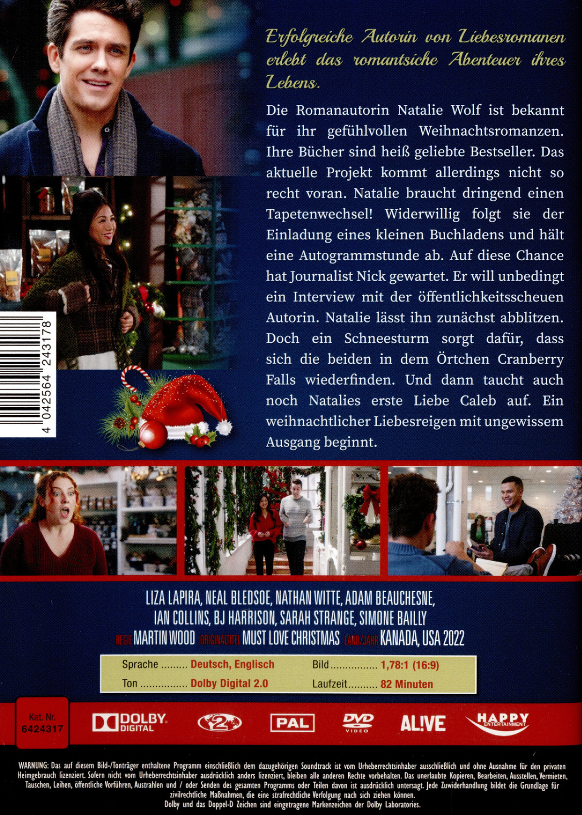 Christmas Romance - Weihnachten zwischen den Zeilen  (DVD)