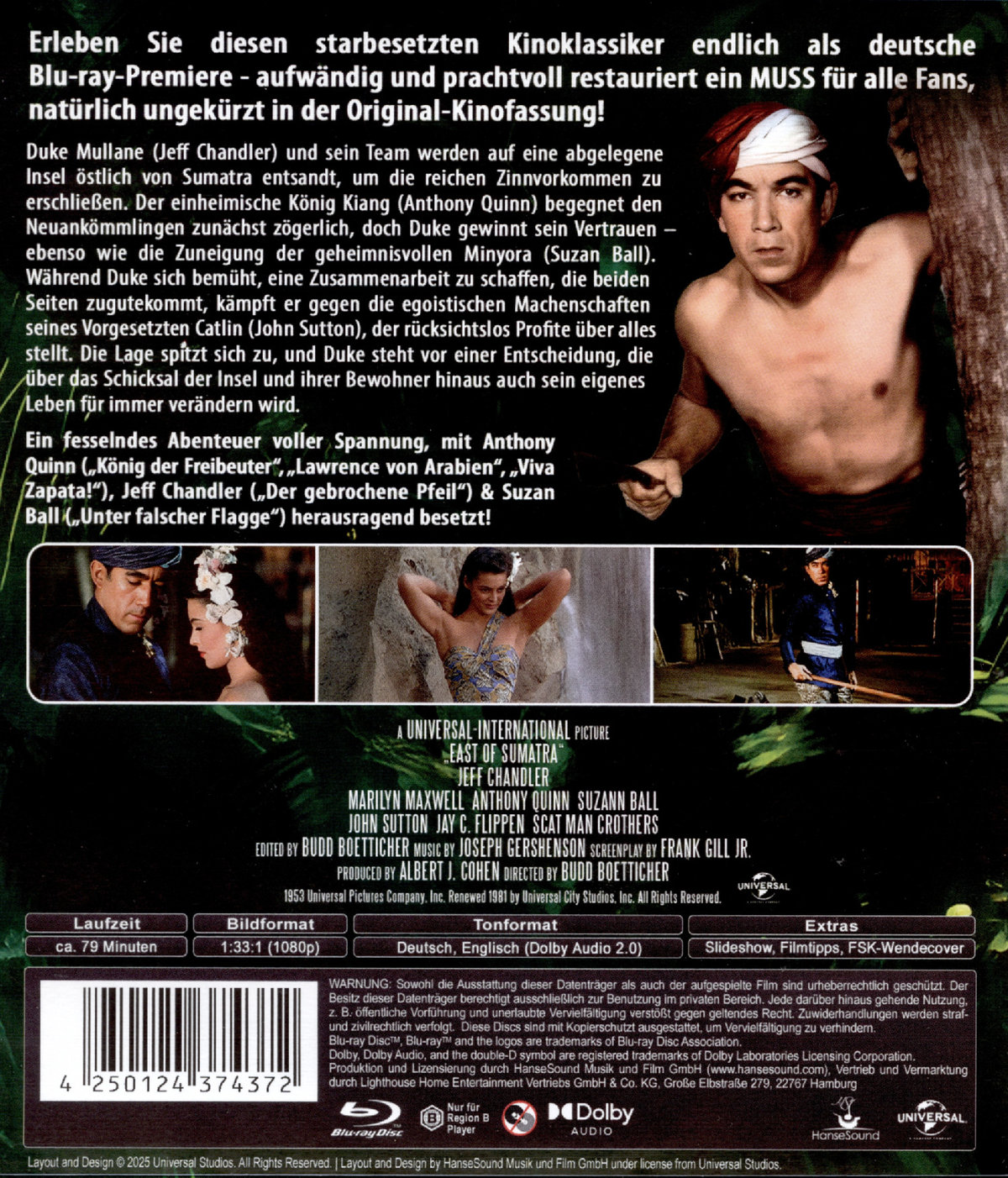 Gefangene des Dschungels  (Blu-ray Disc)