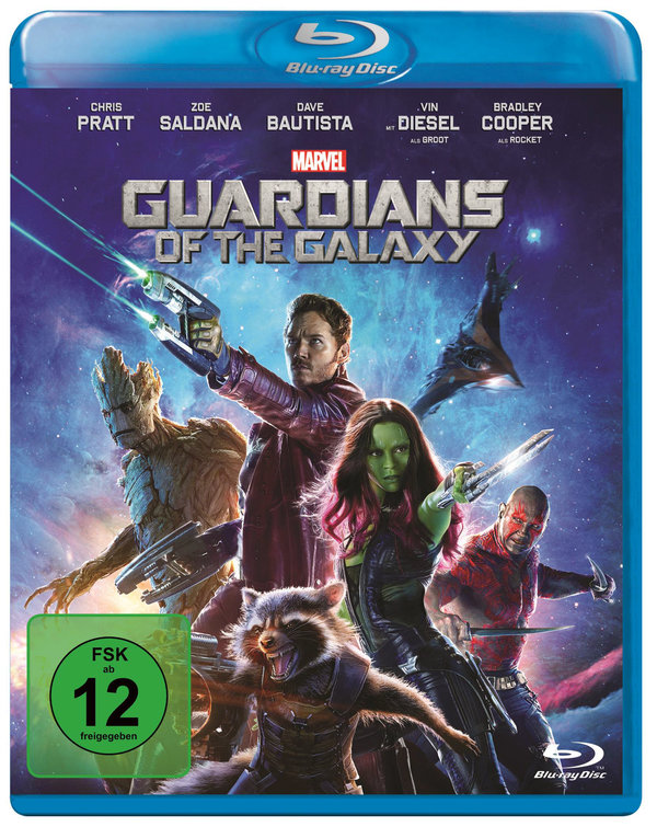 Guardians of the Galaxy (blu-ray)