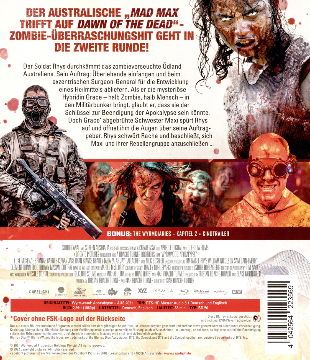 Wyrmwood - Apocalypse - Uncut Edition (blu-ray)