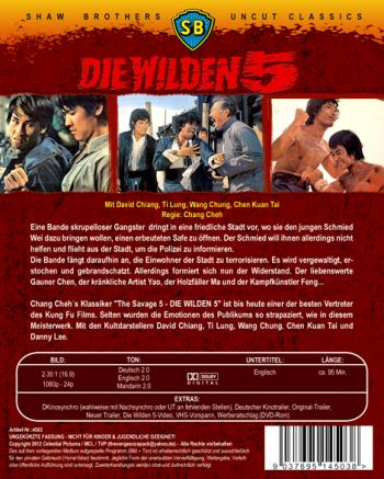 Wilden 5, Die (blu-ray)