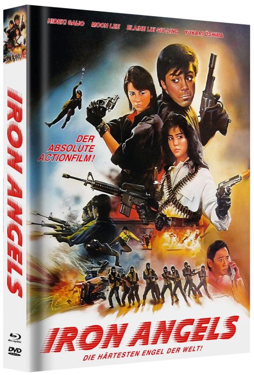 Iron Angels - Uncut Mediabook Edition  (DVD+blu-ray) (B)