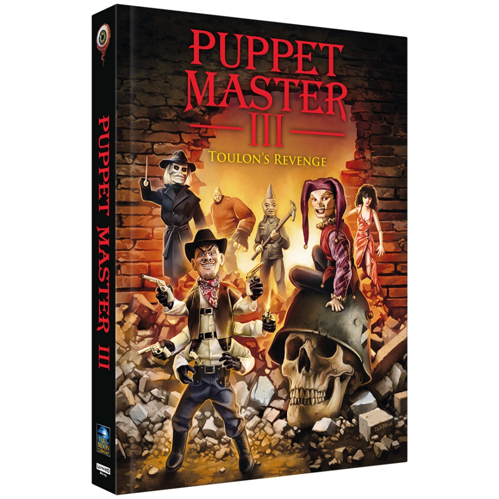 Puppet Master 3 - Toulons Rache - Uncut Mediabook Edition  (4K Ultra HD+blu-ray) (A)