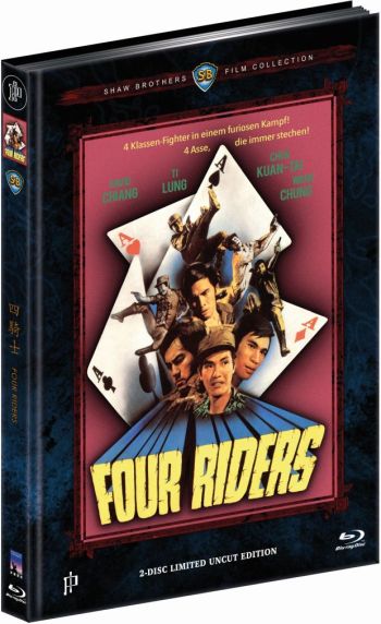 Four Riders - Uncut Mediabook Edition (DVD-blu-ray) (B)