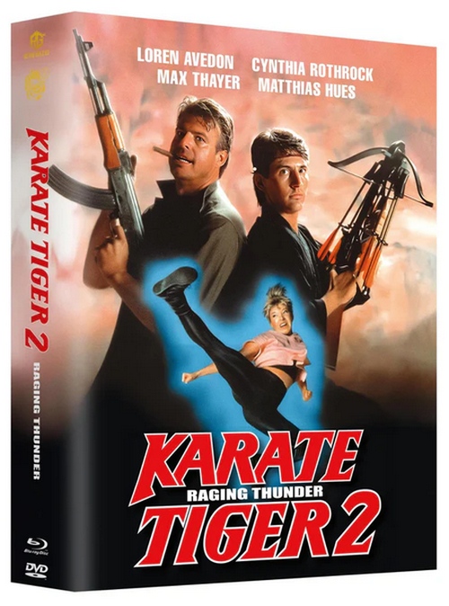 Karate Tiger 2 - Raging Thunder - Uncut Year of the Dragon Mediabook Edition  (blu-ray) (A)