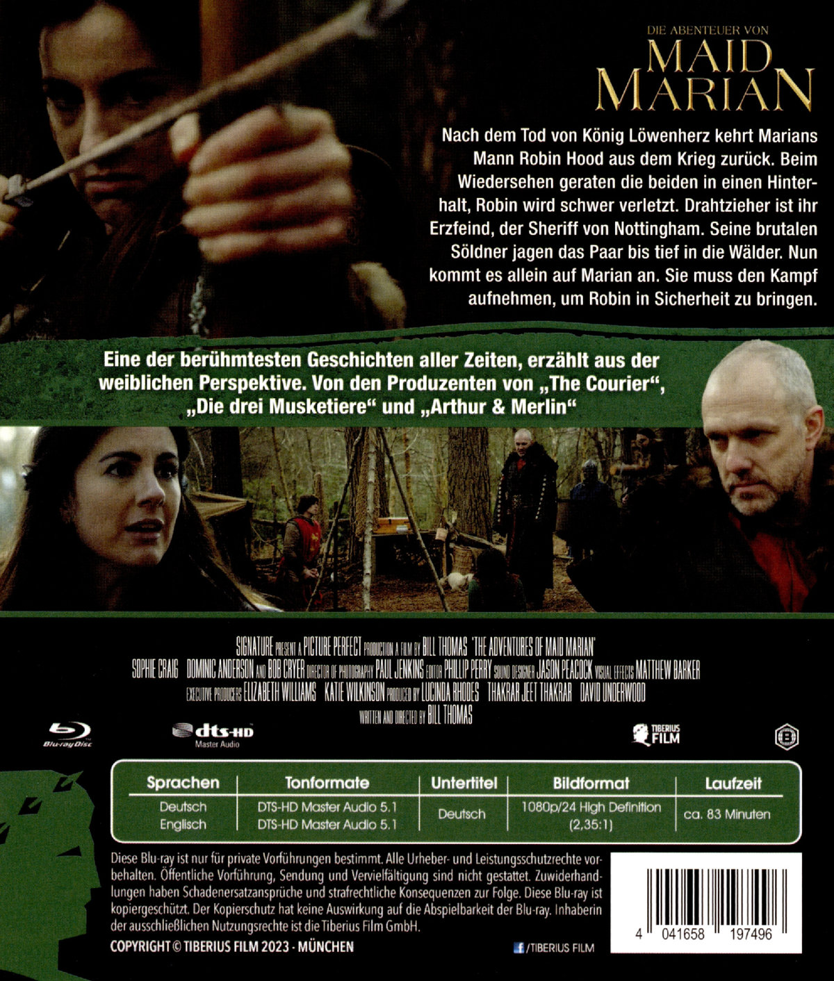 Abenteuer von Maid Marian, Die (blu-ray)