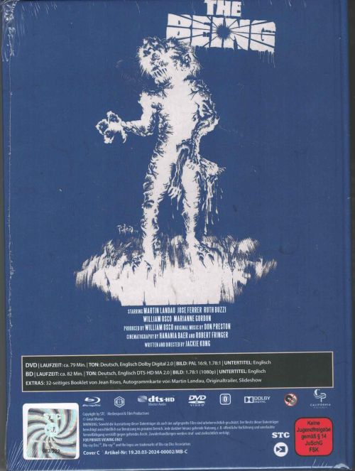 The Being - Uncut Mediabook Edition  (DVD+blu-ray) (C)