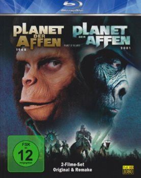 Planet der Affen - 1968+Remake (blu-ray)